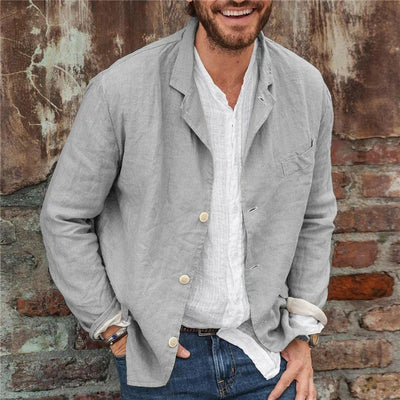 Men’s Linen Blazer Summer Jacket