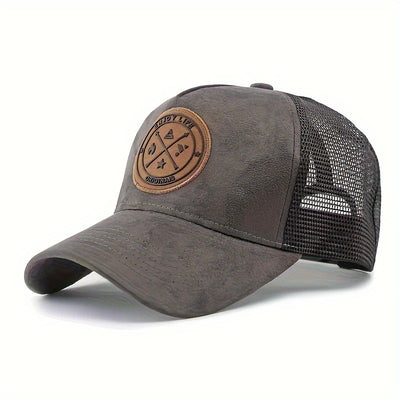 Mesh Suede Summer Baseball Cap Unisex