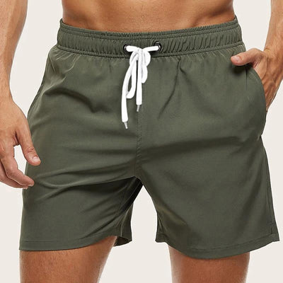Men's Plain Colours Swim Trunks
