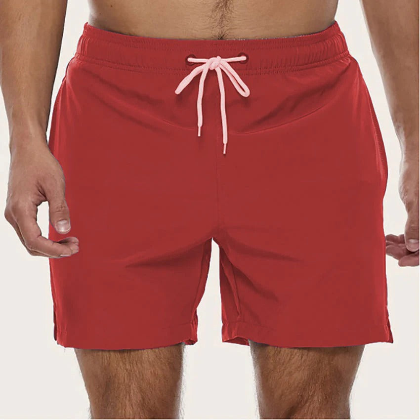 Men's Plain Colours Swim Trunks