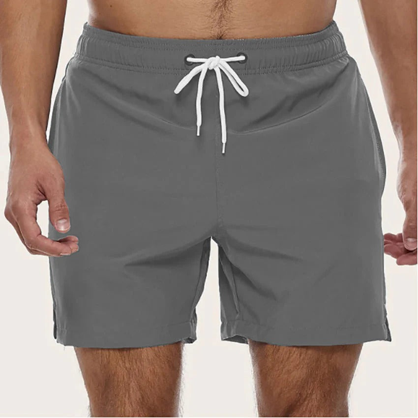 Men's Plain Colours Swim Trunks